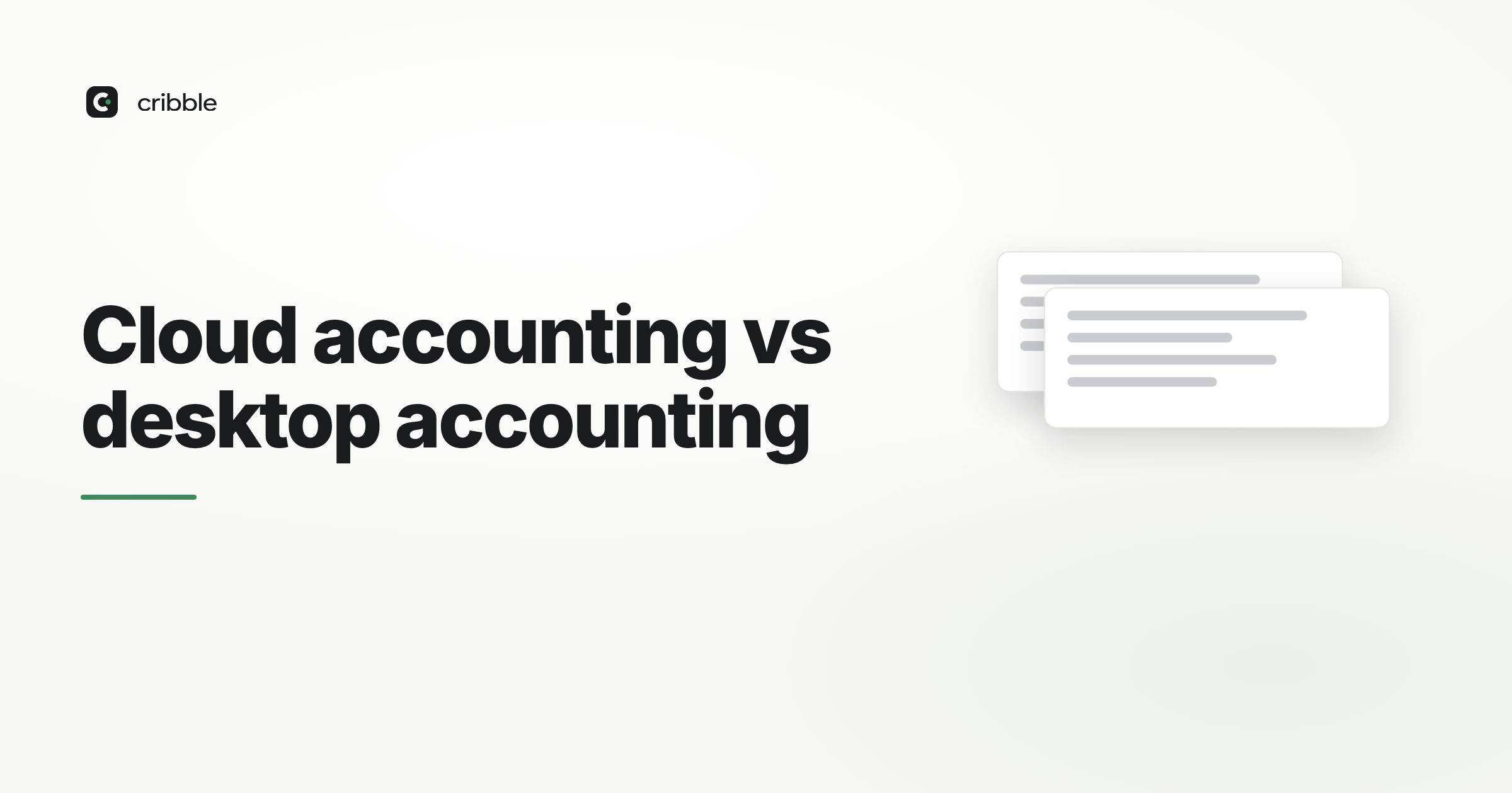 Cloud accounting vs desktop accounting