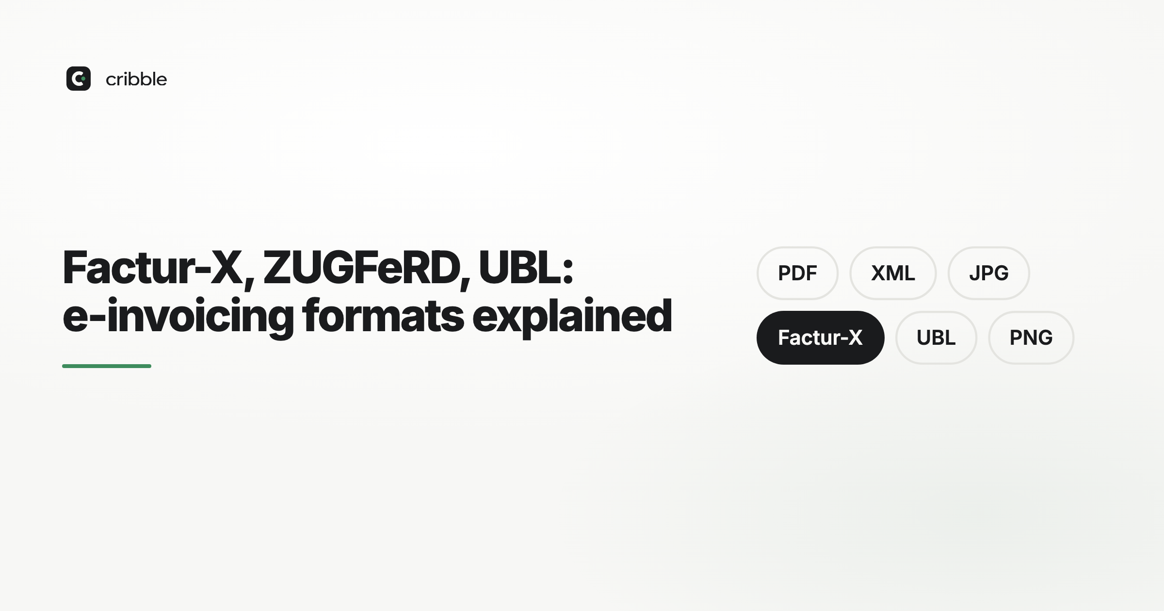 Factur-X, ZUGFeRD, UBL: e-invoicing formats explained