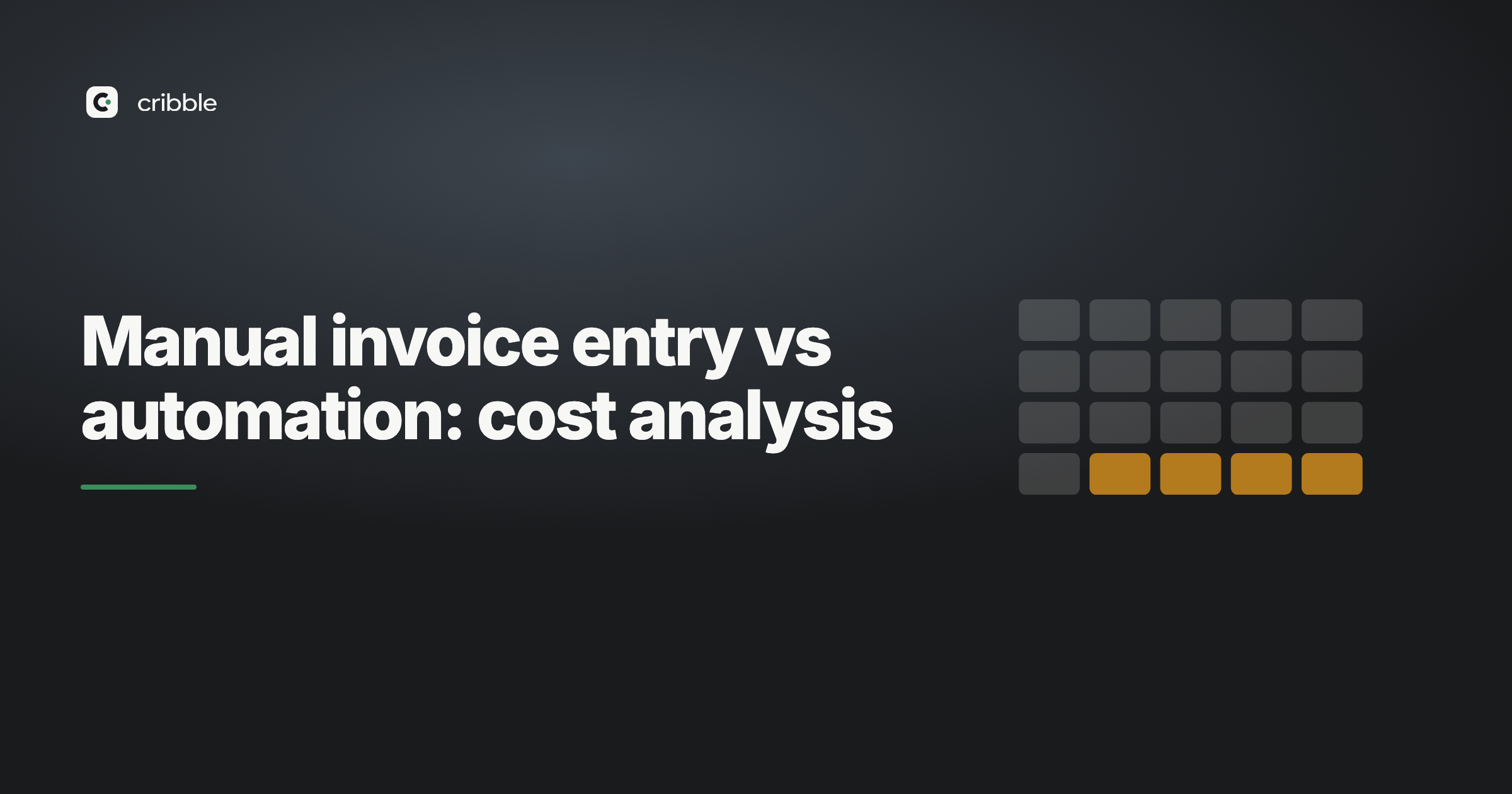 Manual invoice entry vs automation: the cost analysis