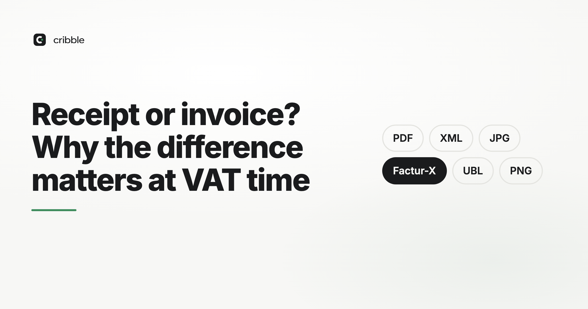 Receipt or invoice? Why the difference matters at VAT time