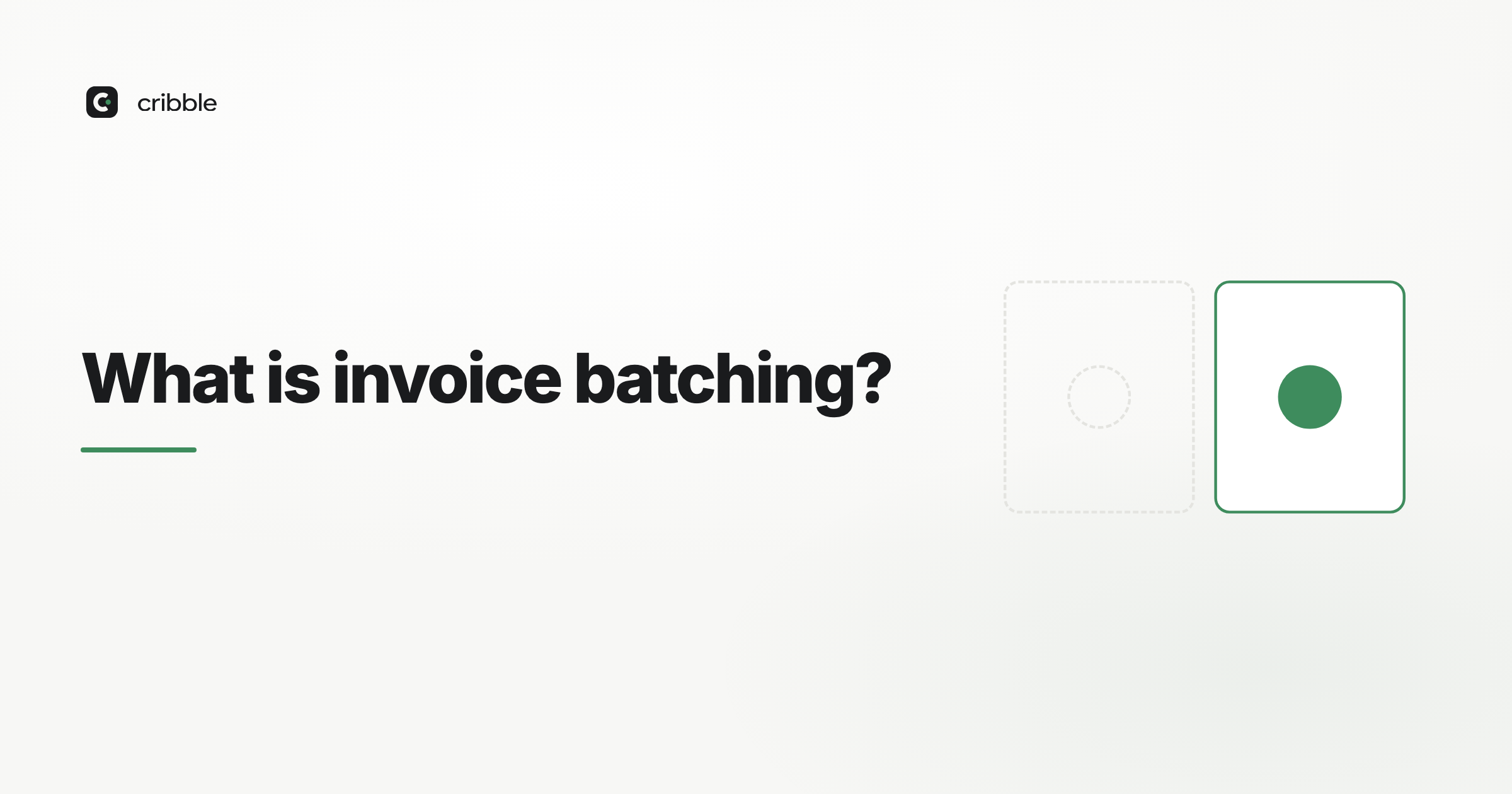 What is invoice batching?