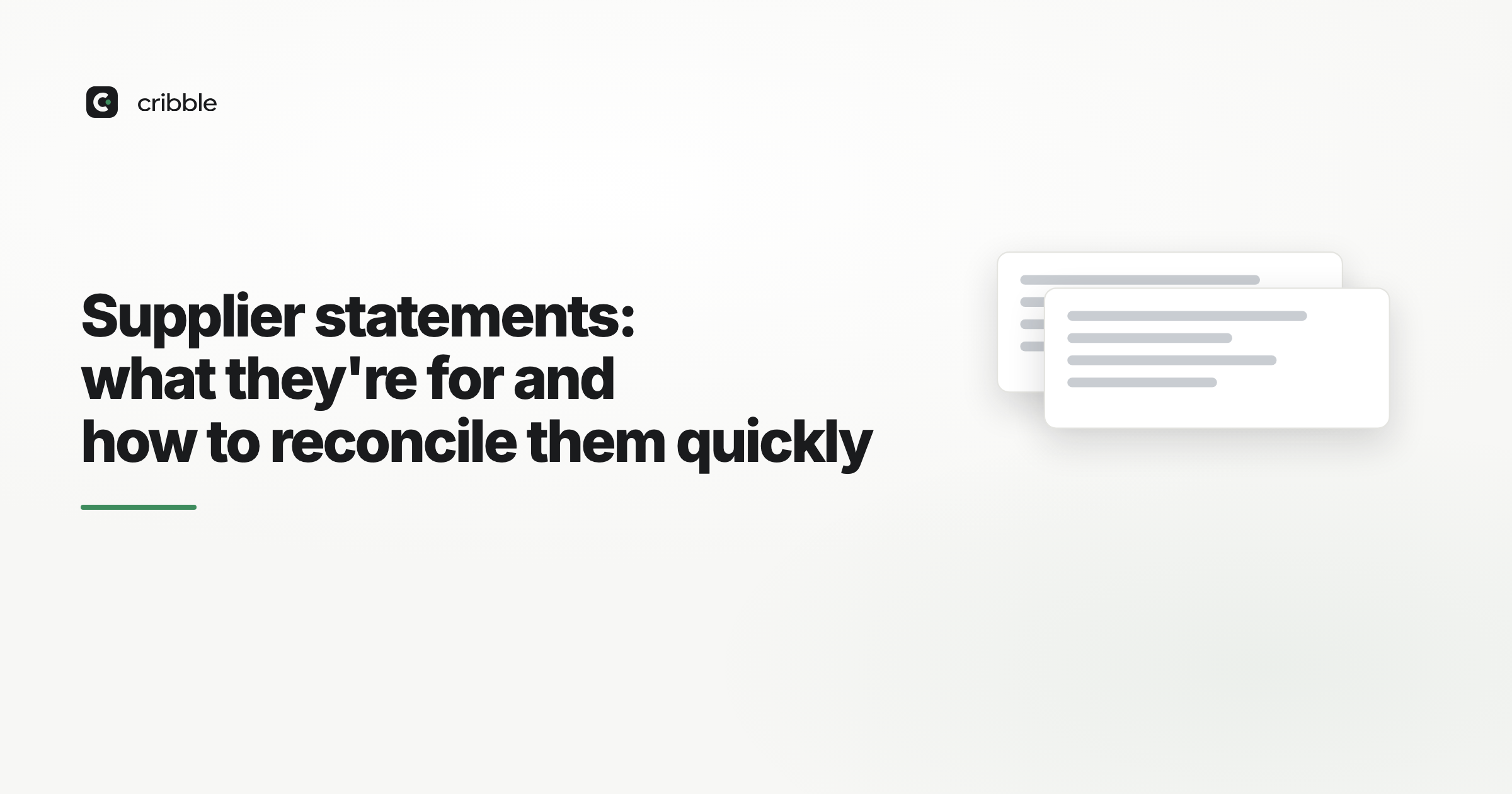 Supplier statements: what they're for and how to reconcile them quickly